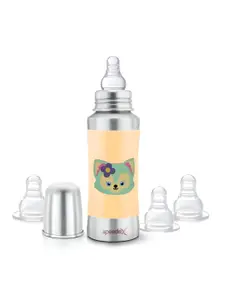 Speedex Yellow Single Stainless Steel Water Bottle