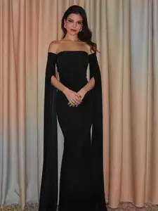 DressBerry Women Solid Maxi Dress