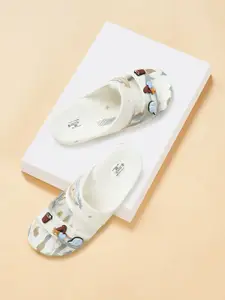 Forever Glam by Pantaloons Women Printed Rubber Sliders