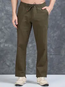 The Roadster Lifestyle Co Men Relaxed-Fit Regular Trouser