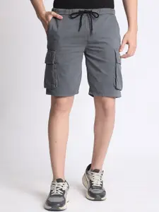 The Roadster Lifestyle Co. Men Cotton Regular Fit Mid-Rise Cargo Shorts