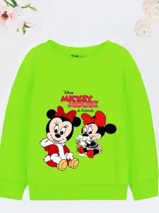 YK Disney Girls Printed Sweatshirt