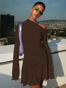 DressBerry Women One Shoulder A-Line Dress