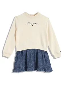 Tommy Hilfiger Polka Dot Fit & Flare Dress