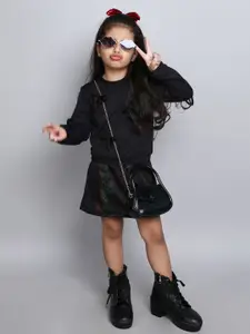 taffykids Girls T-shirt with Skirt