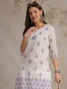 Anouk Women Ethnic Motifs Printed Kurta