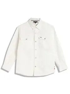 Tommy Hilfiger Boys Opaque Casual Shirt
