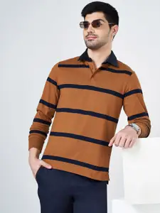 BYFORD by Pantaloons Men Cotton Striped Sweatshirt
