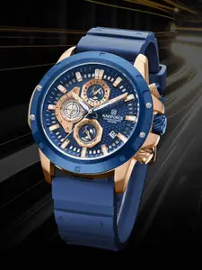 Naviforce Men Dial & Straps Analogue Watch NF8036 RG BE BE