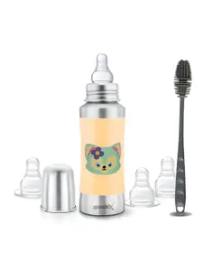 Speedex Yellow Single Stainless Steel Water Bottle