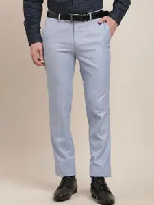 Turtle Men Tailored Slim Fit Formal Trousers