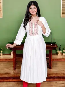 Jevi Prints Women Embroidered Kurta