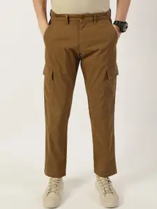 Thomas Scott Men Smart Easy Wash Cargos Trousers