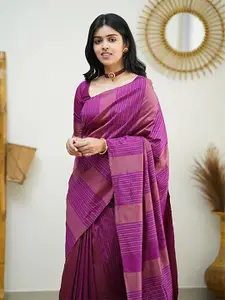 Anouk Women Woven Design Banarasi Saree