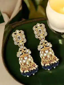 FEMMIBELLA Dome Shaped Jhumkas Earrings