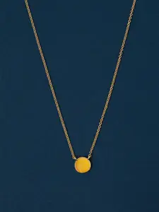 Accessorize Brass Gold-Plated Necklace