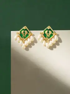 TEEJH Contemporary Drop Earrings