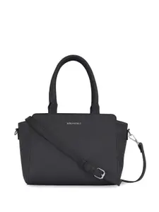 Aeropostale PU Bowling Satchel with Quilted