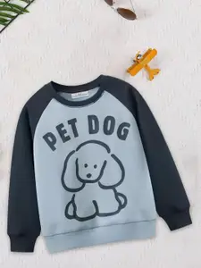 FOREVER FRIDAY Boys Cotton Printed Sweatshirt