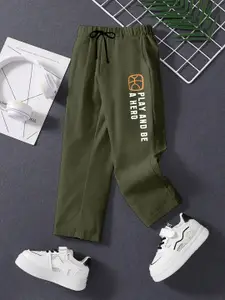 BAESD Boys Printed Regular Fit Track Pants