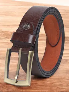 Metronaut Men Leather Formal Belt
