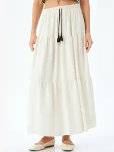 Koton Women Flared Maxi Skirts