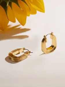 Accessorize Geometric Hoop Earrings