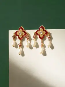 TEEJH Contemporary Drop Earrings