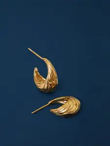 Accessorize Geometric Half Hoop Earrings