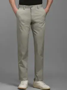 Louis Philippe Sport Men Slim Fit Mid-Rise Trousers