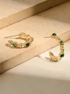 Accessorize Circular Half Hoop Earrings