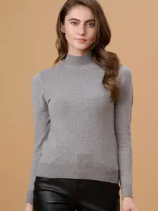 Gipsy Women Turtle Neck Pullover Sweaters