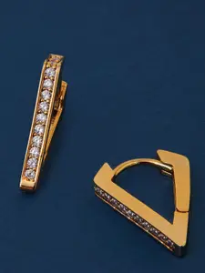 Accessorize Triangular Hoop Earrings