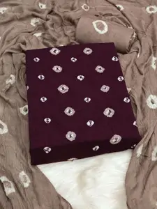 KALINI Printed Pure Cotton Unstitched Dress Material