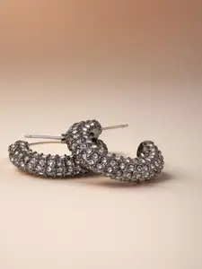 Accessorize Circular Half Hoop Earrings