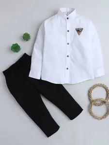 BAATCHEET Boys Shirt with Trousers