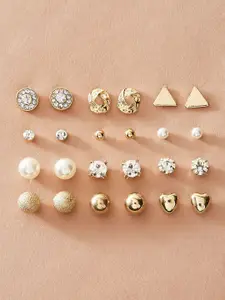 DressBerry Contemporary Studs Earrings