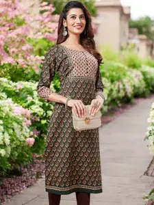 Jevi Prints Women Floral Printed Kurta