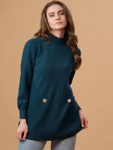 Gipsy Women Round Neck Pullover Sweaters