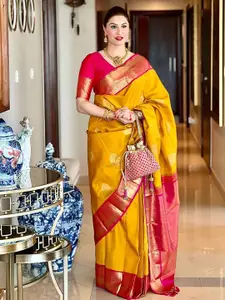 Anouk Floral Designer Kanjeevaram Saree