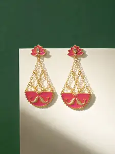 TEEJH Contemporary Drop Earrings