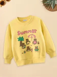 FOREVER FRIDAY Girls Printed Sweatshirt