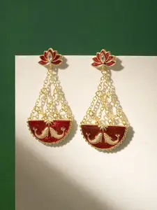 TEEJH Contemporary Drop Earrings