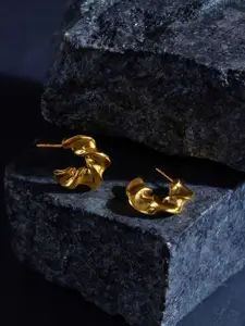 Accessorize Geometric Half Hoop Earrings