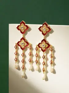 TEEJH Contemporary Drop Earrings