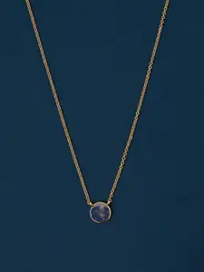 Accessorize Brass Gold-Plated Necklace