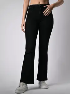 Kraus Jeans Women Flared High-Rise Jeans