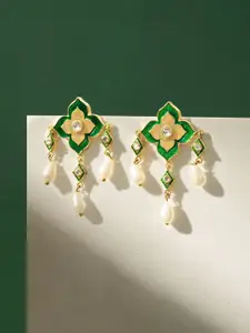 TEEJH Contemporary Drop Earrings