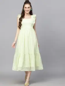 BAESD Women Floral Printed Fit & Flare Maxi Dress