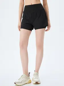 Koton Women Mid-Rise Slim Fit Shorts
